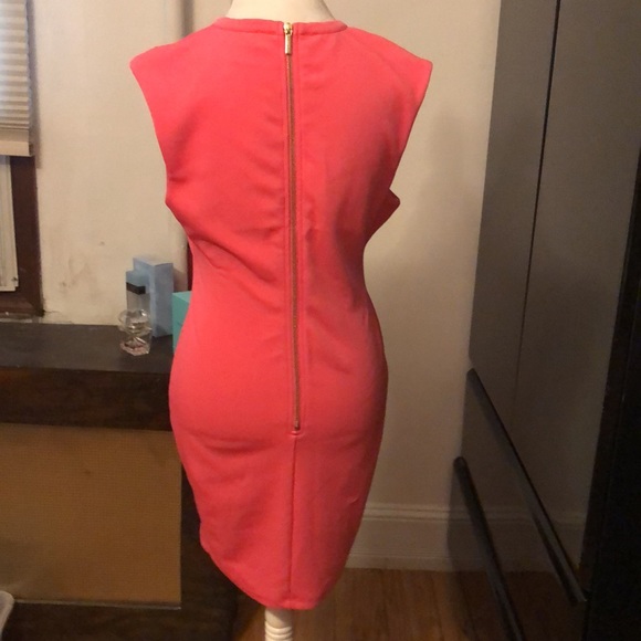 🆑FINAL PRICE‼️ Kardashian Kollection pink dress w/slits at top - Picture 3 of 3